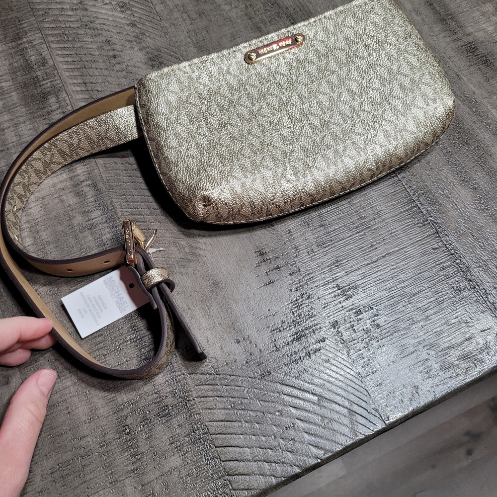 Nwt Michael Kors Adjustable Belt Bag Large/XL - Picture 4 of 6